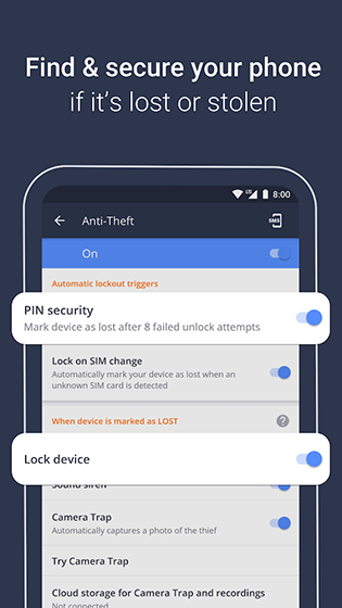 AVG AntiVirus PRO Android Security