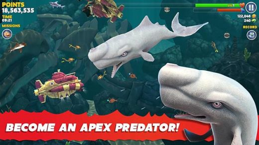 Hungry Shark Evolution MOD APK 9.3.0 (Unlimited Coins) for Android