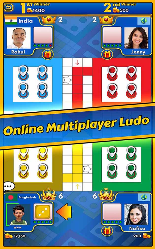 Ludo King MOD APK 7.7.0.243 (Easy Winning) for Android