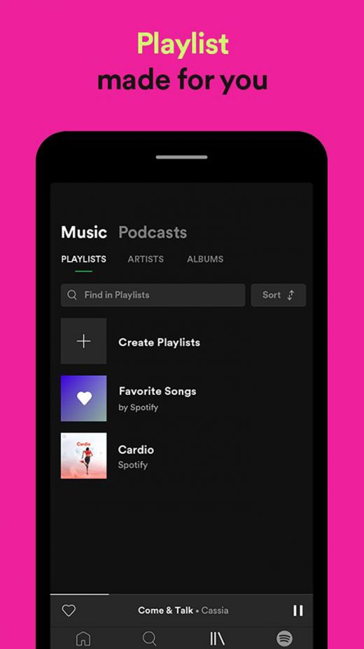 Spotify 1.2.17.834 download the new for android