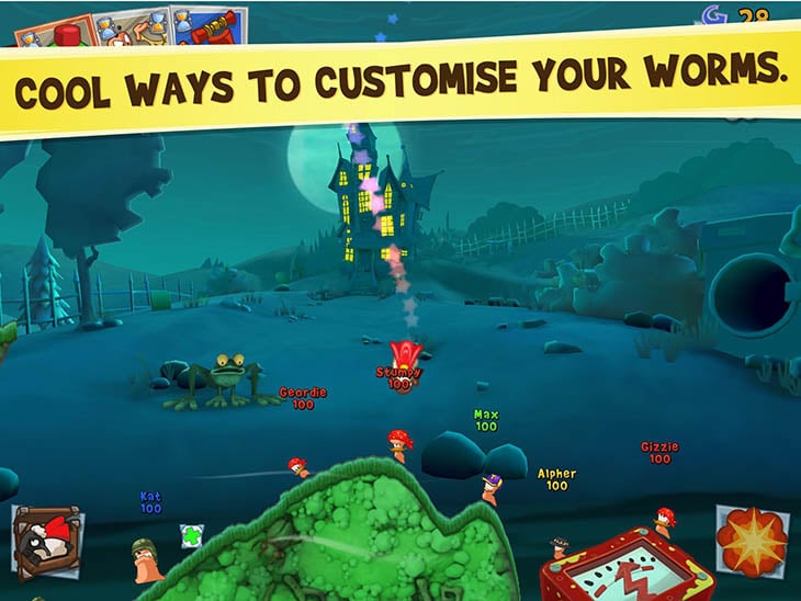 Worms forts 3d game download for android apk