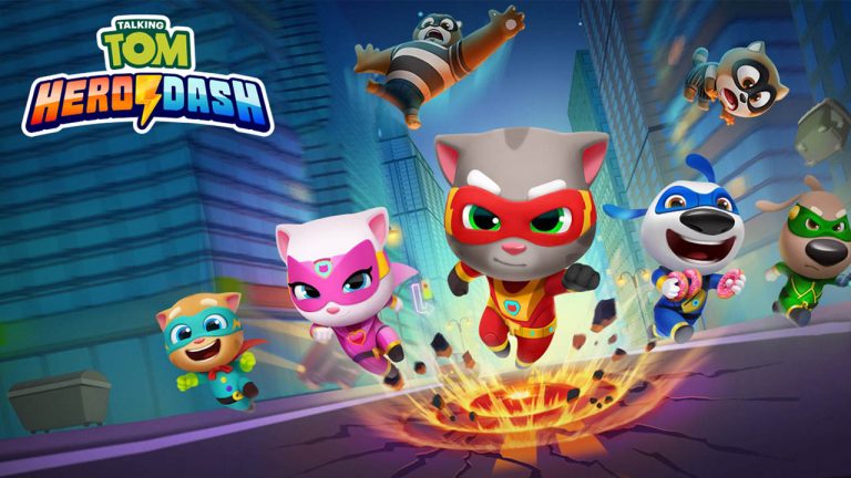 Talking Tom Hero Dash MOD APK 3.4.1.3458 (Unlimited Money) for Android