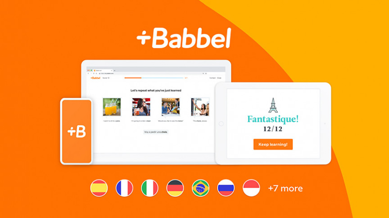 تطبيقات تعليم اللغات - تطبيق babbel+
