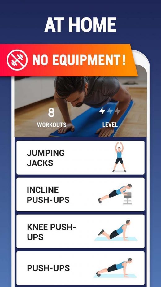 Home Workout No Equipment MOD APK 1 2 3 Premium for Android