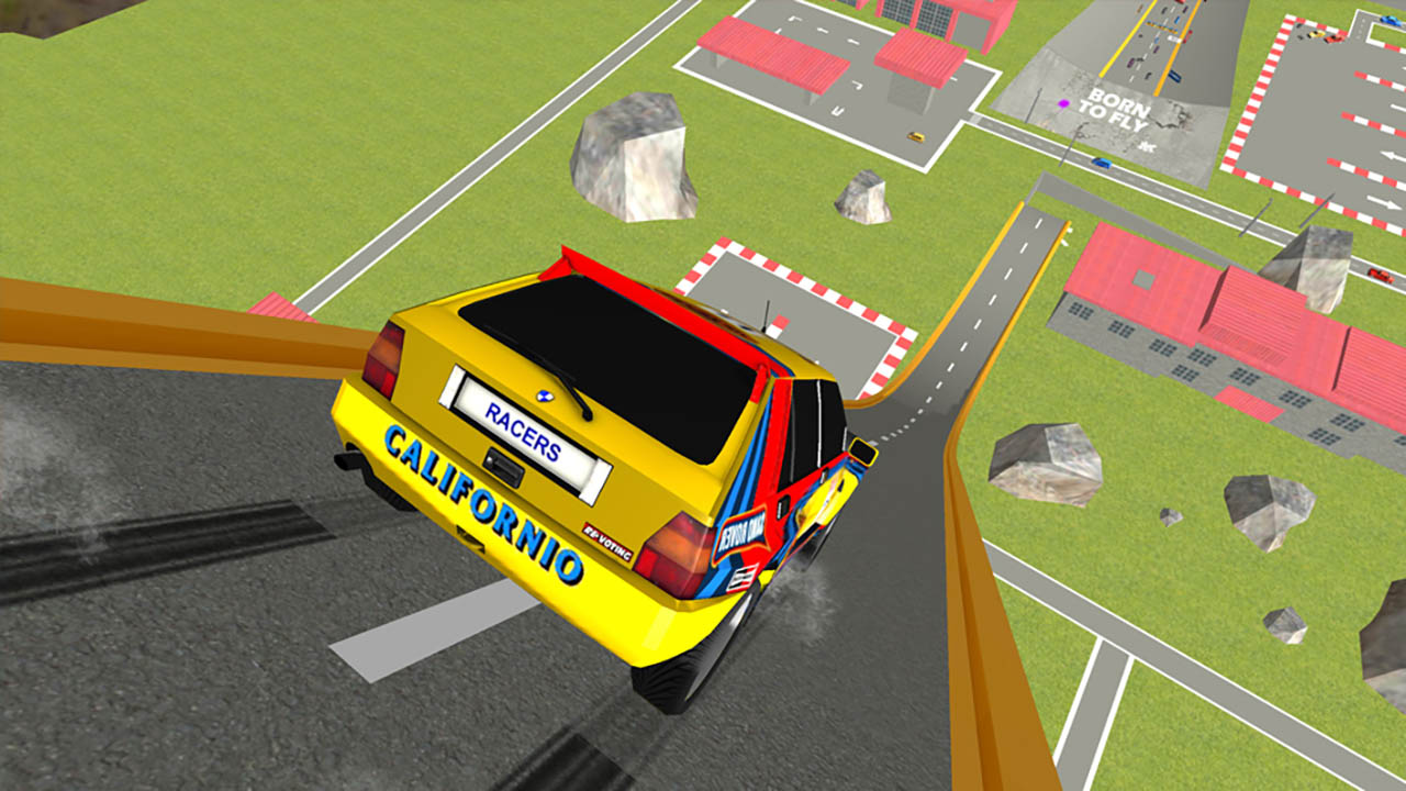 Ramp car jumping