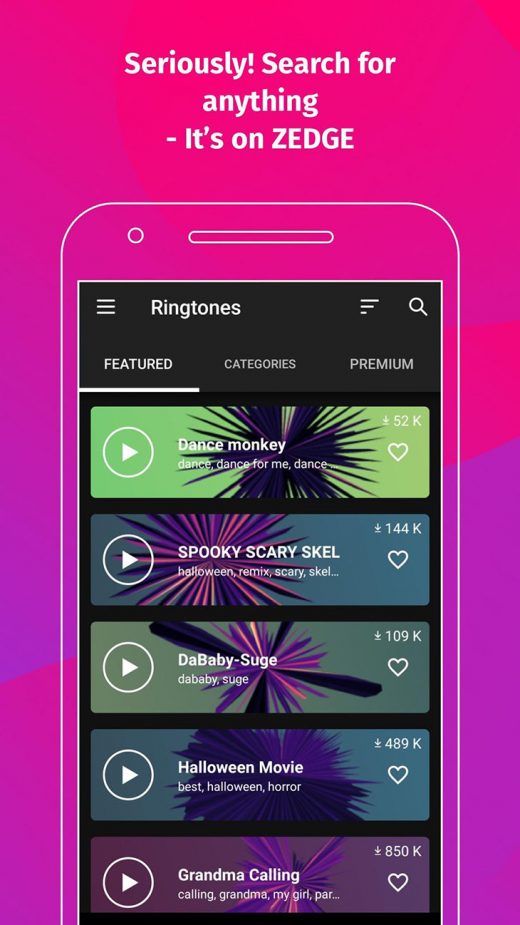 ZEDGE MOD APK 7.42.4 (Premium Unlocked) for Android
