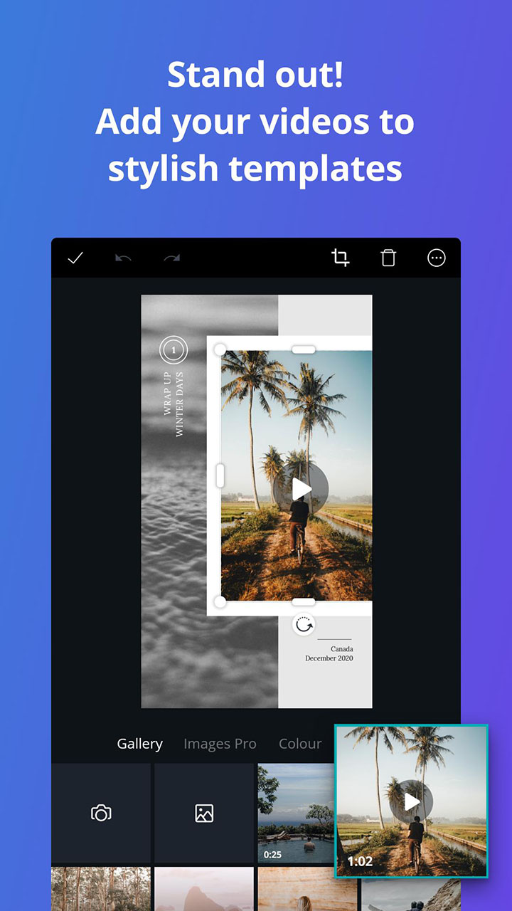 Canva app screenshot 1