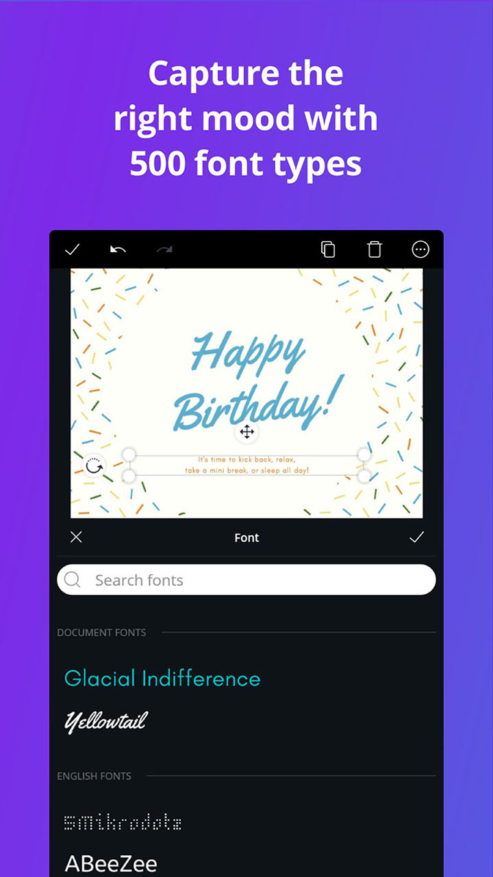 Canva app screenshot 3