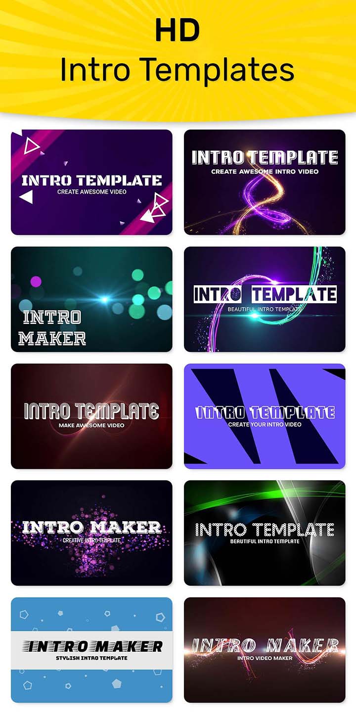 Intro Maker screenshot 1