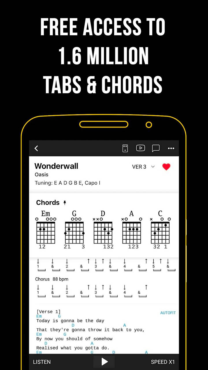 Ultimate Guitar Chords and Tabs screenshot 2