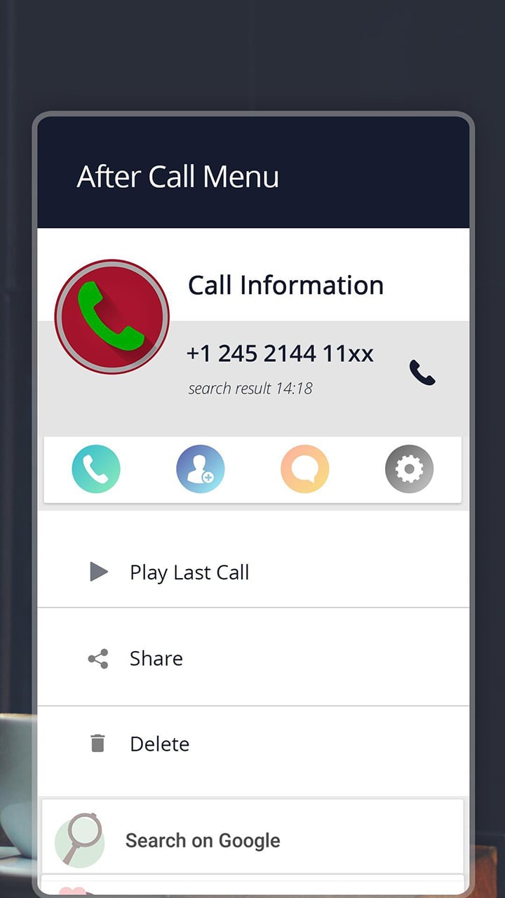 Automatic Call Recorder screen 2