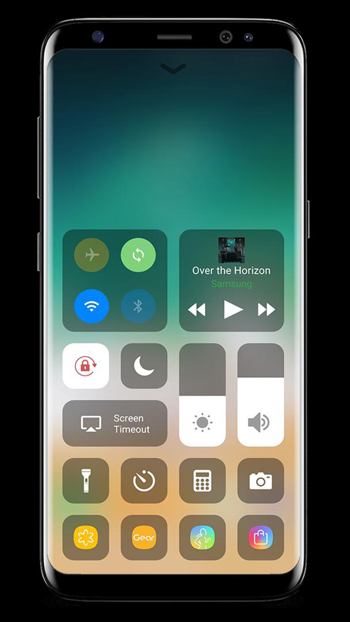 Control Center IOS 13 screen 1