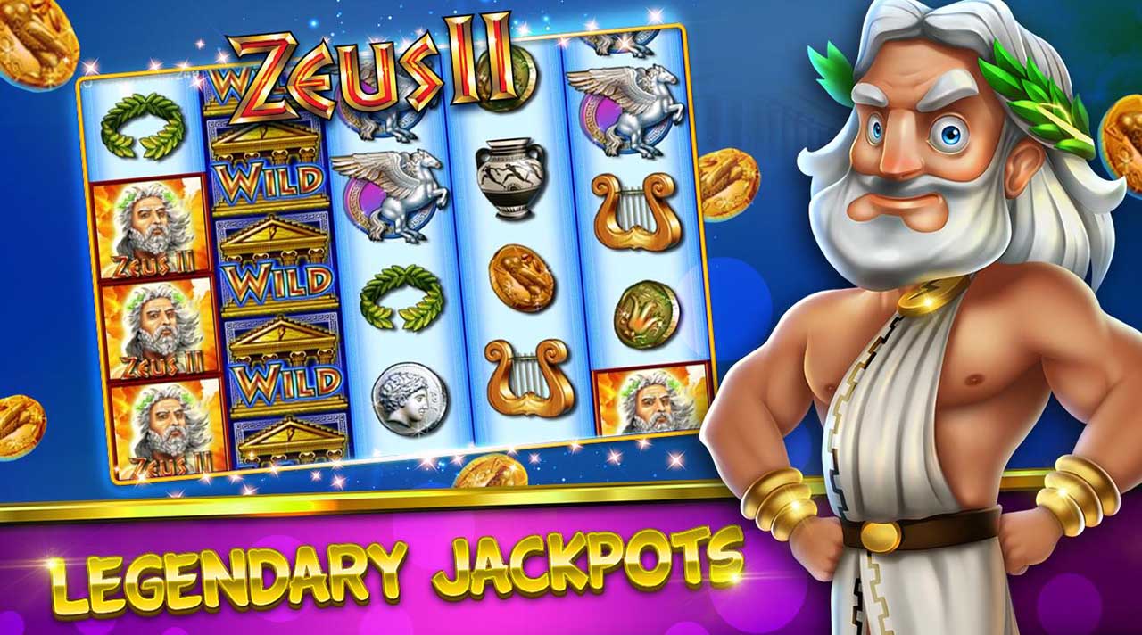 Items slot. Jackpot Party Casino.