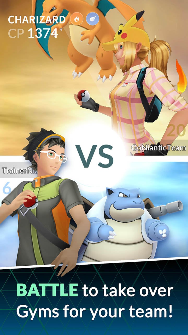 Pokémon GO screen 3