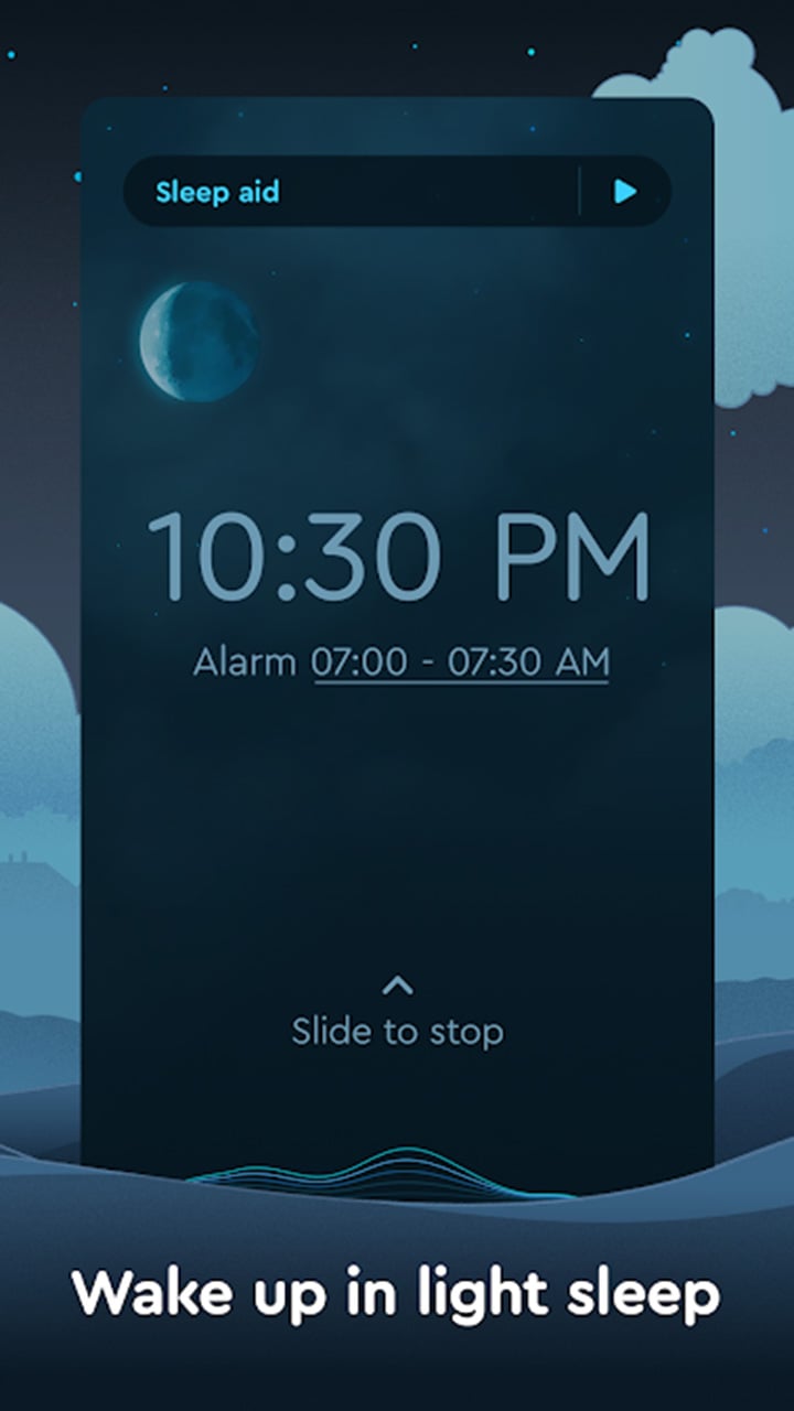 Sleep Cycle alarm clock screen 4