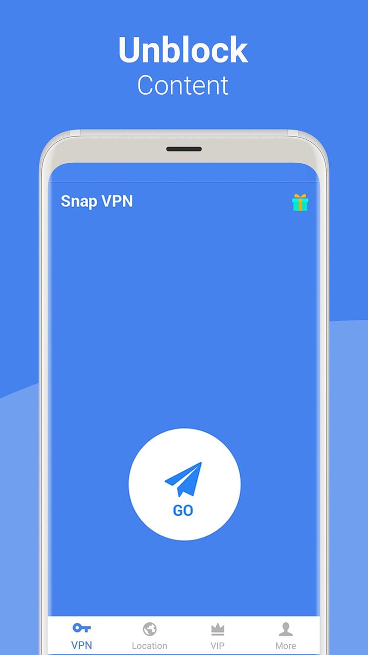 Snap VPN screen 0