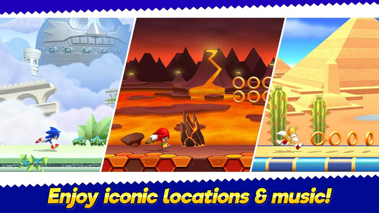 Sonic Runners Adventure MOD APK 1.0.1a Download (Paid for free) for Android