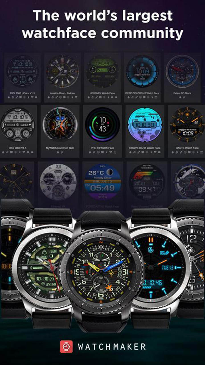 WatchMaker screen 1