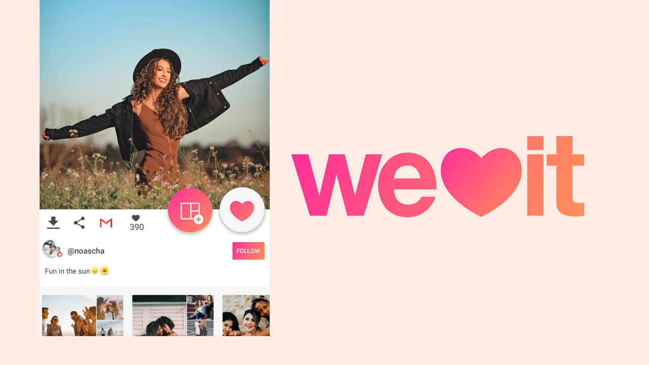 We heart it приложение. We heart it не работает. It real face. Blink харт логотип. We лого.
