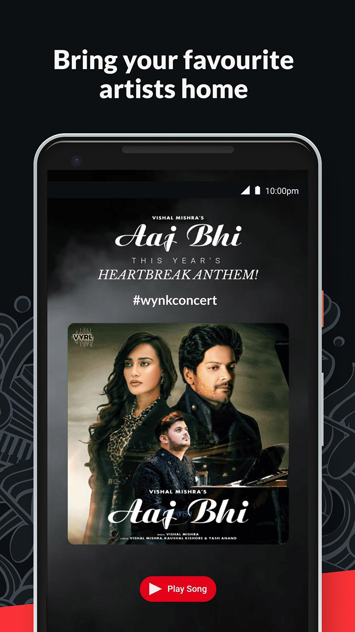 Wynk Music screen 4