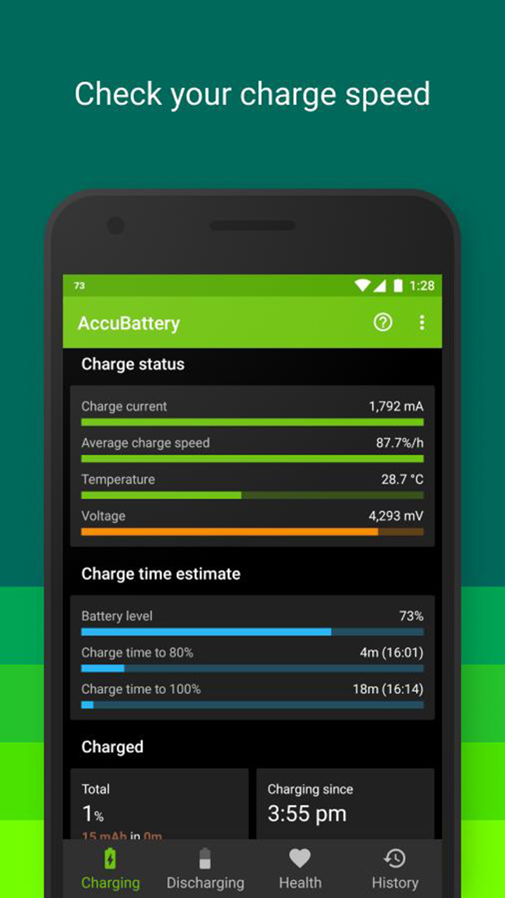 AccuBattery MOD APK 1.5.1.1 Download (Pro Unlocked) free for Android