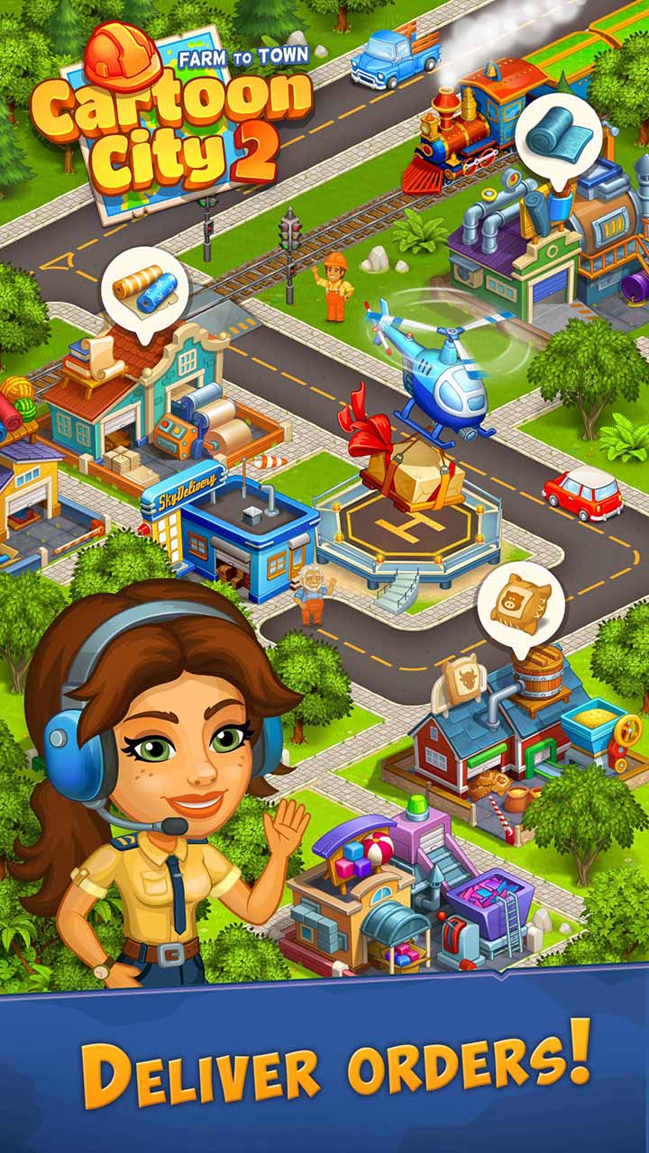 Cartoon City 2 MOD APK (Unlimited Money) for Android Cartoon City 2 MOD APK (Unlimited Money) for Android
