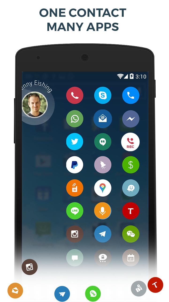 Contacts Phone Dialer & Caller ID drupe screen 5