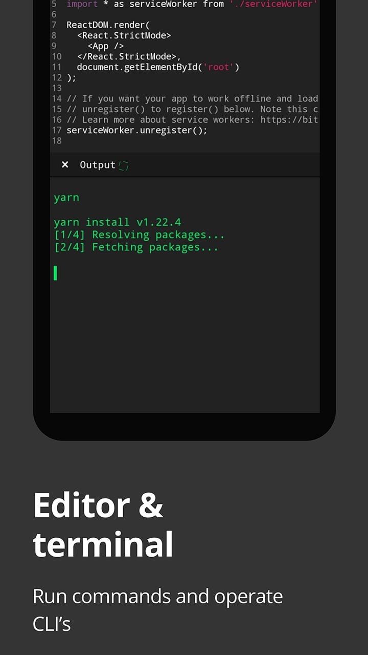 Dcoder Compiler IDE screen 0