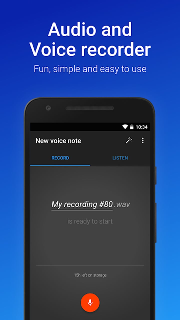 Easy Voice Recorder Pro screen 5