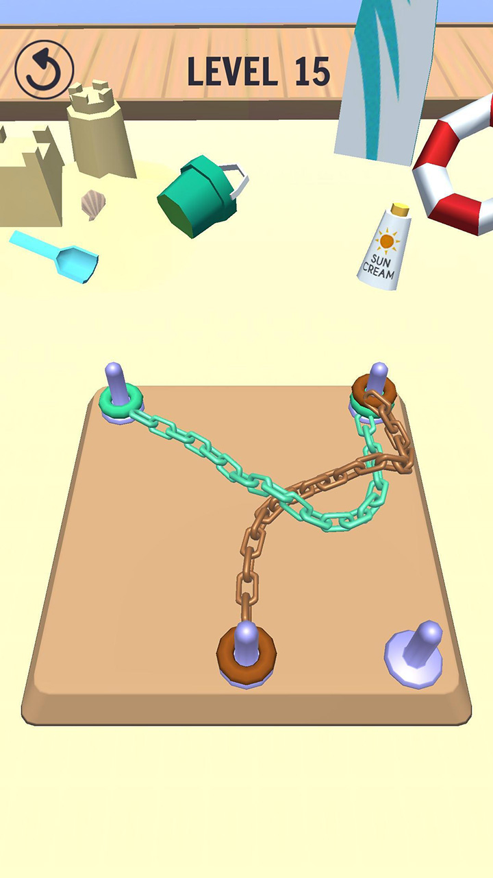 Go Knots 3D screen 3