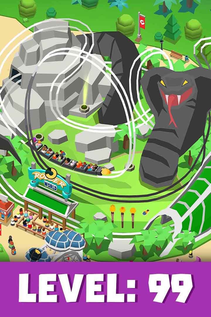 Idle Theme Park Tycoon screen 3