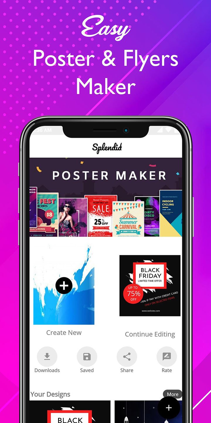 Poster Maker Flyer Maker screen 1