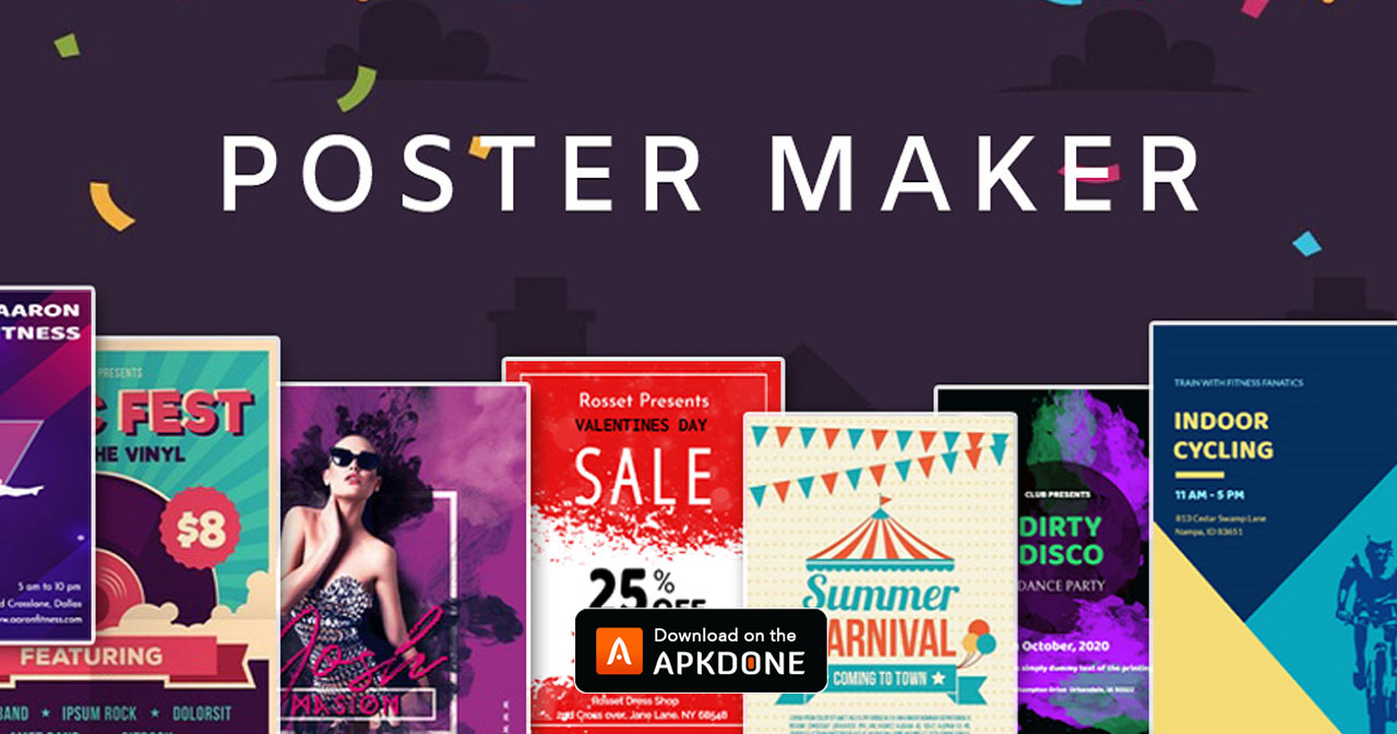 Poster Maker MOD APK 5.0 Download (Unlocked) free for Android