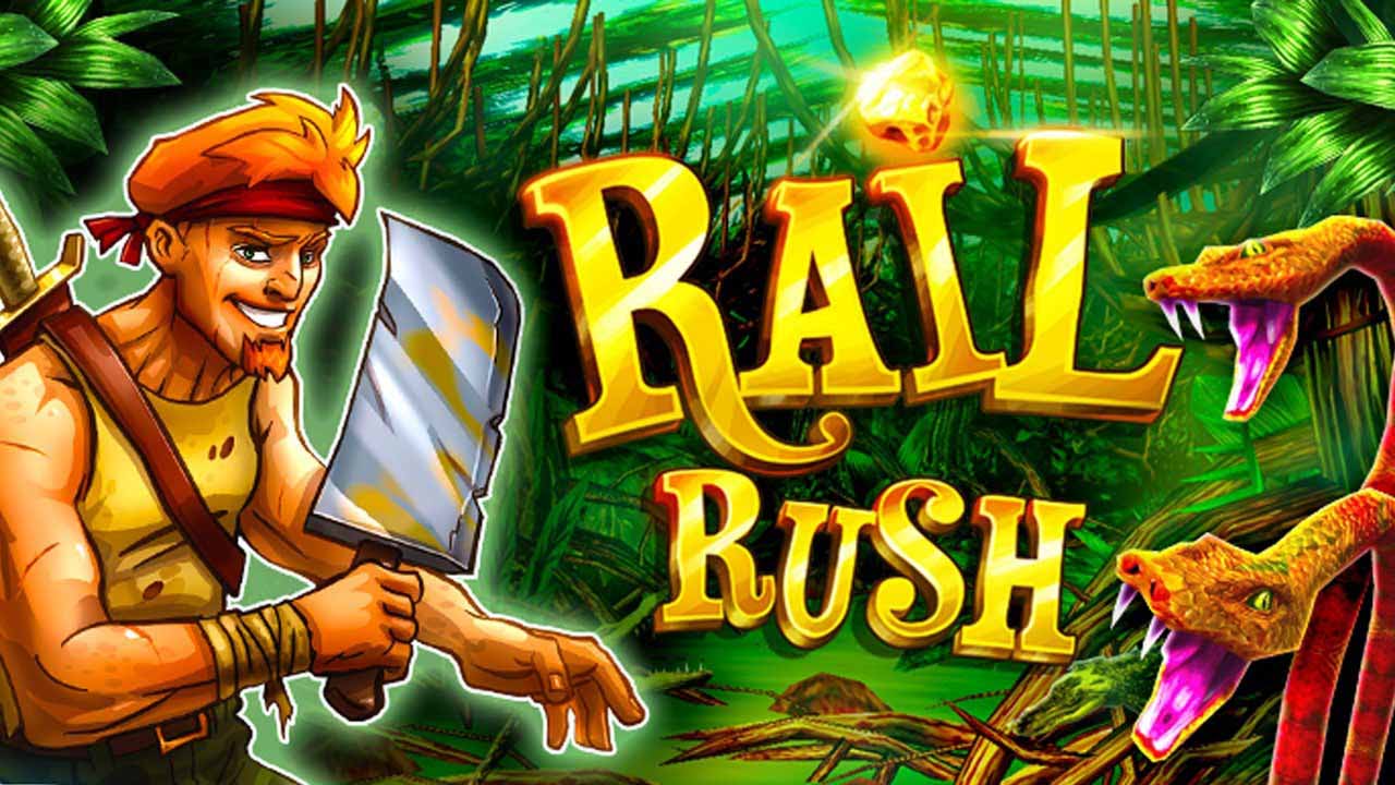 Such rush. Рейл Раш. Игра Раил Раш. Игра на вагонетке Rail Rush. Amazonia World Rail Rush.