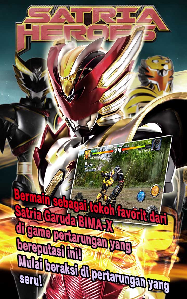 SATRIA HEROES screen 1
