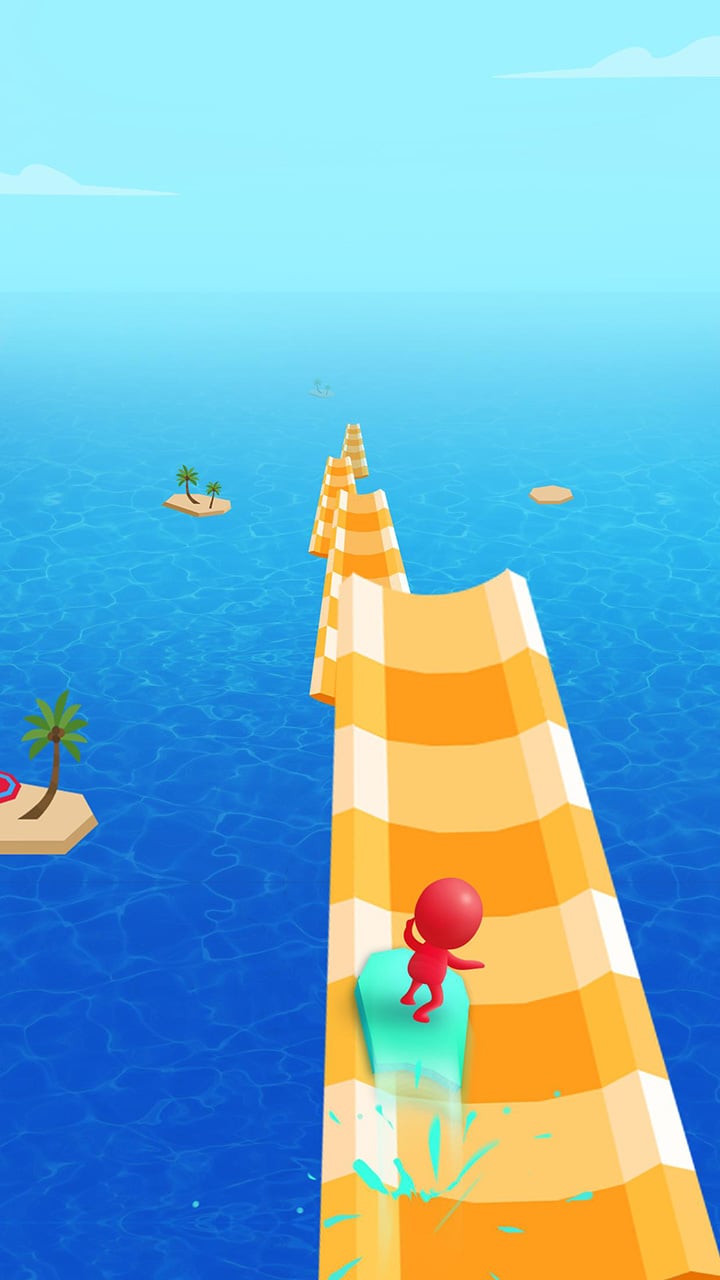Water Race 3D screen 1