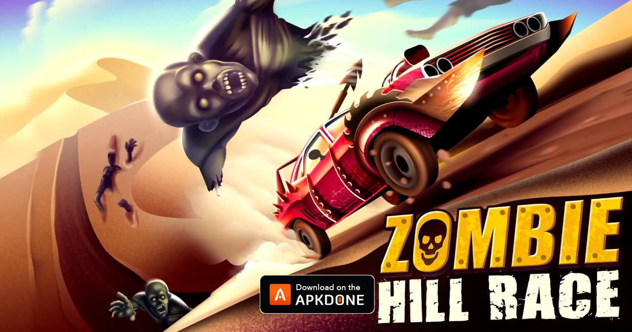 download game zombie road racing mod apk