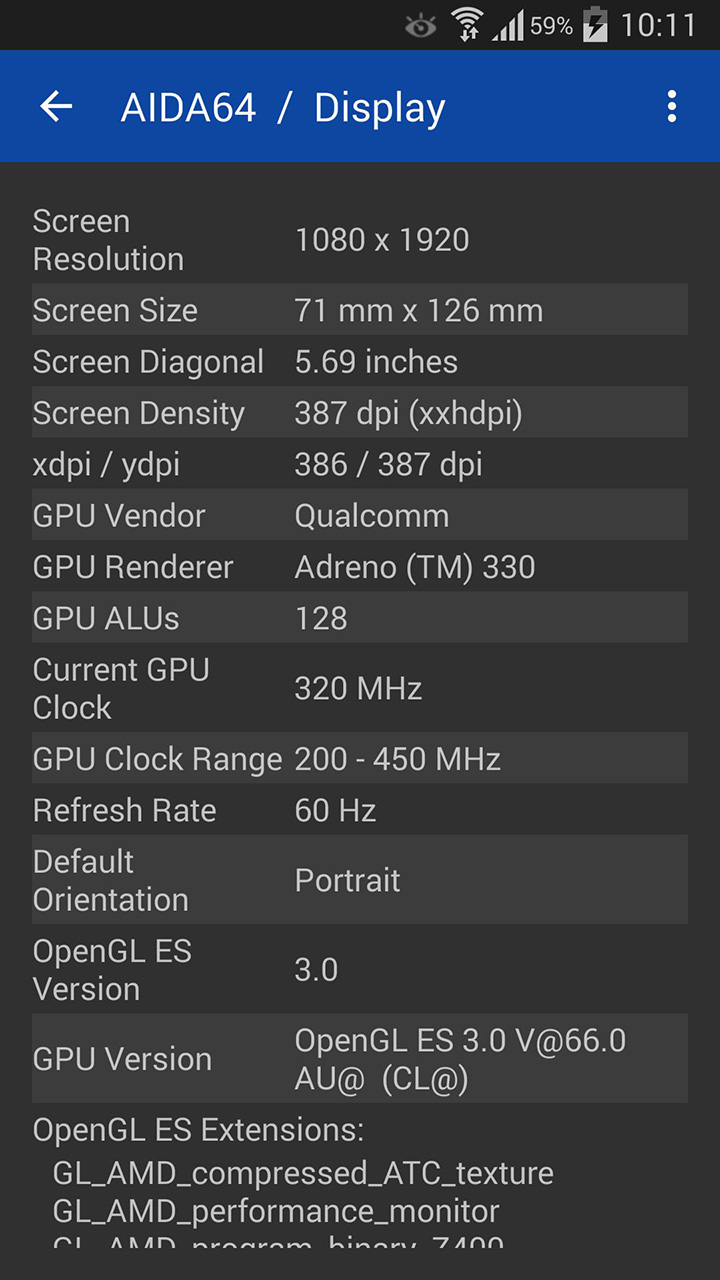 AIDA64 screen 2