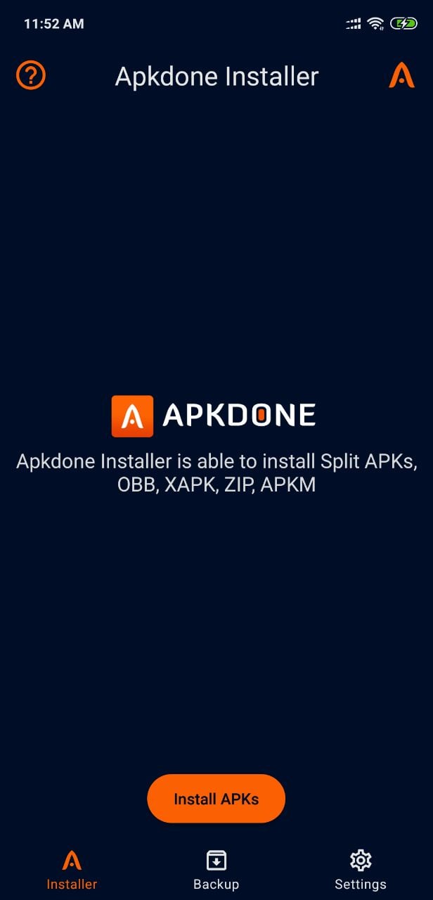 APKDONE Installer screenashot 1