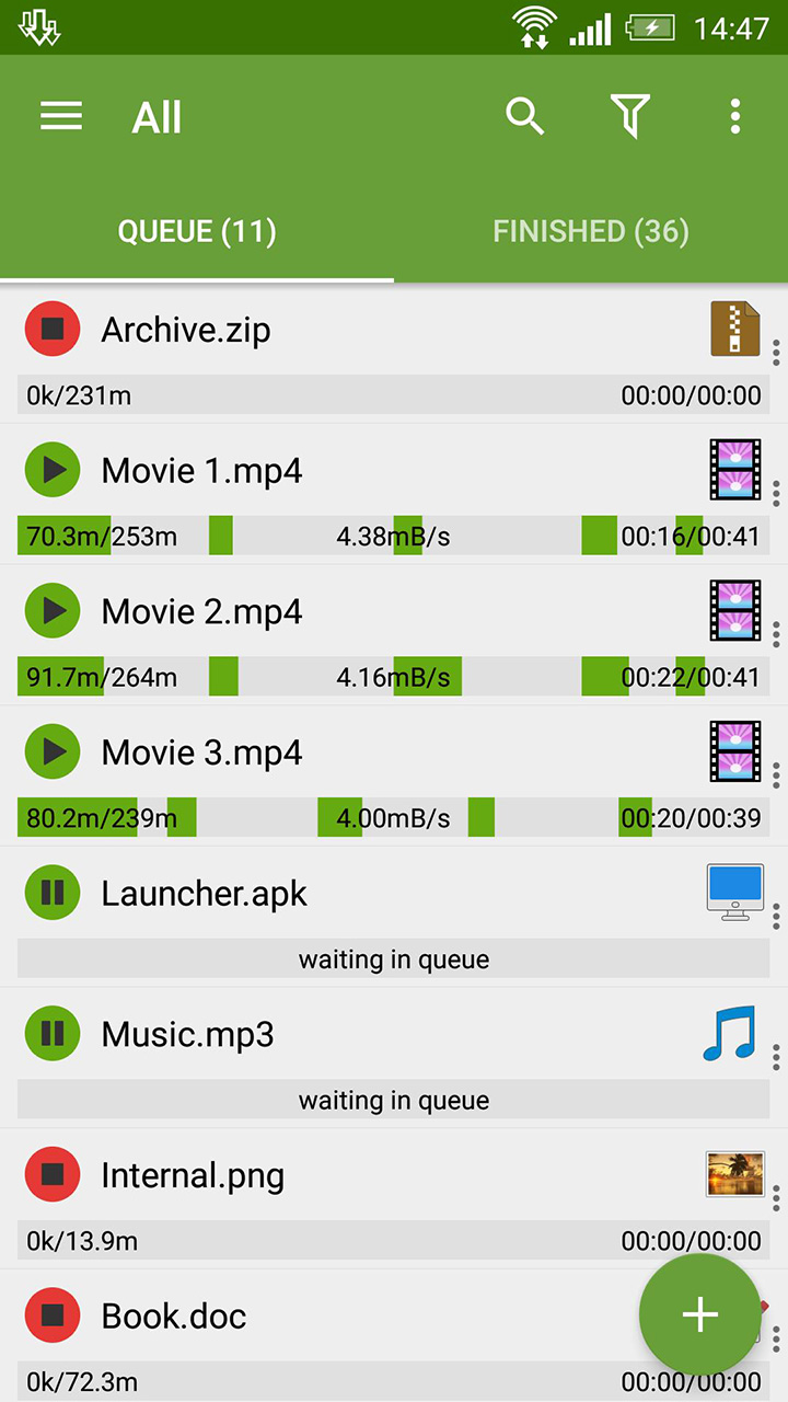 Advanced Download Manager screen 0