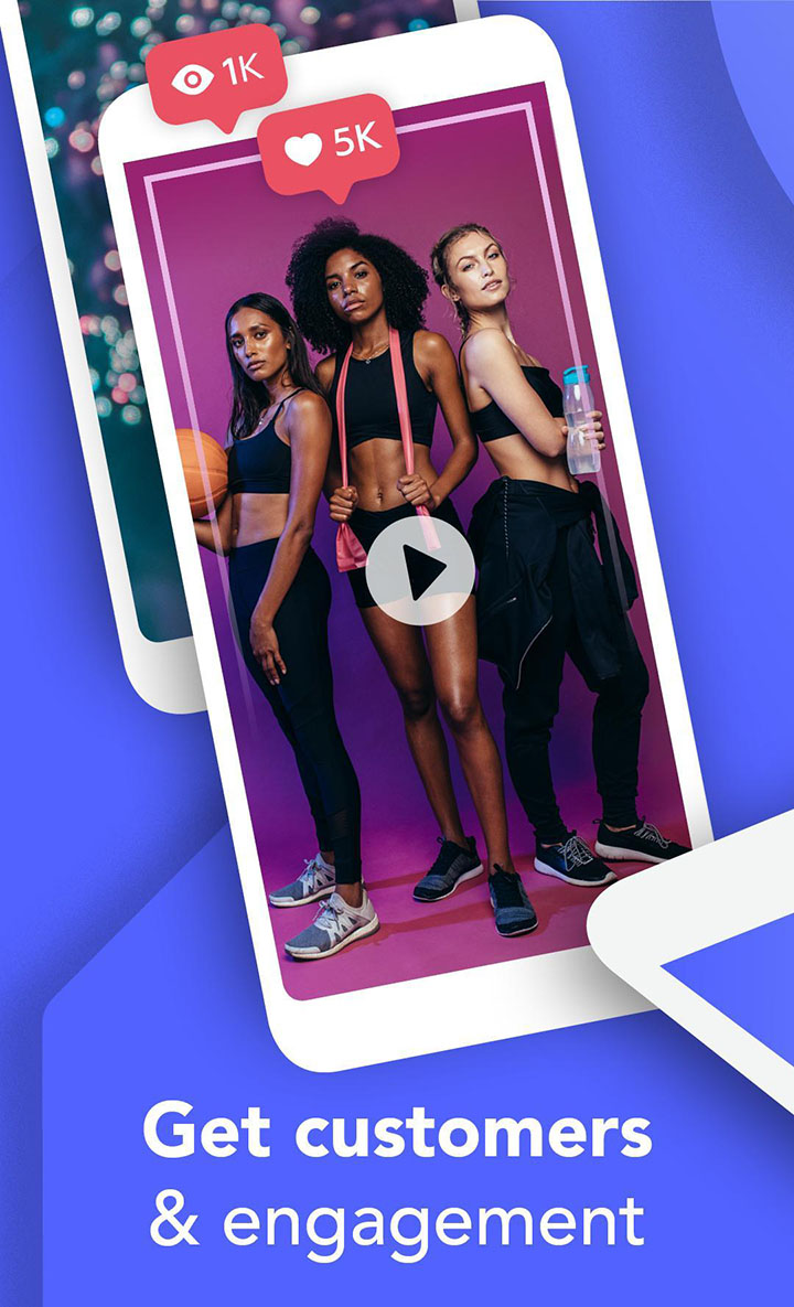 Boosted Marketing Video Maker screen 1