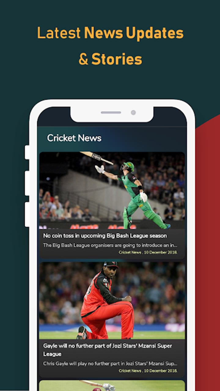 Live Line & Cricket Scores Cricket Exchange screen 1