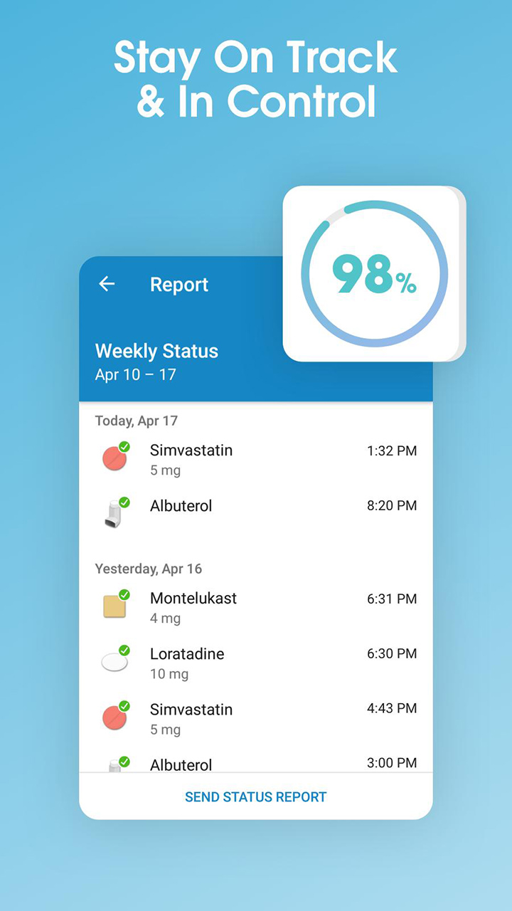 Medisafe Pill Reminder & Medication Tracker screen 4