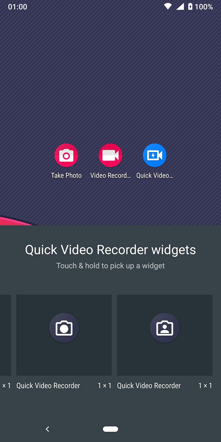 Quick Video Recorder screen 1