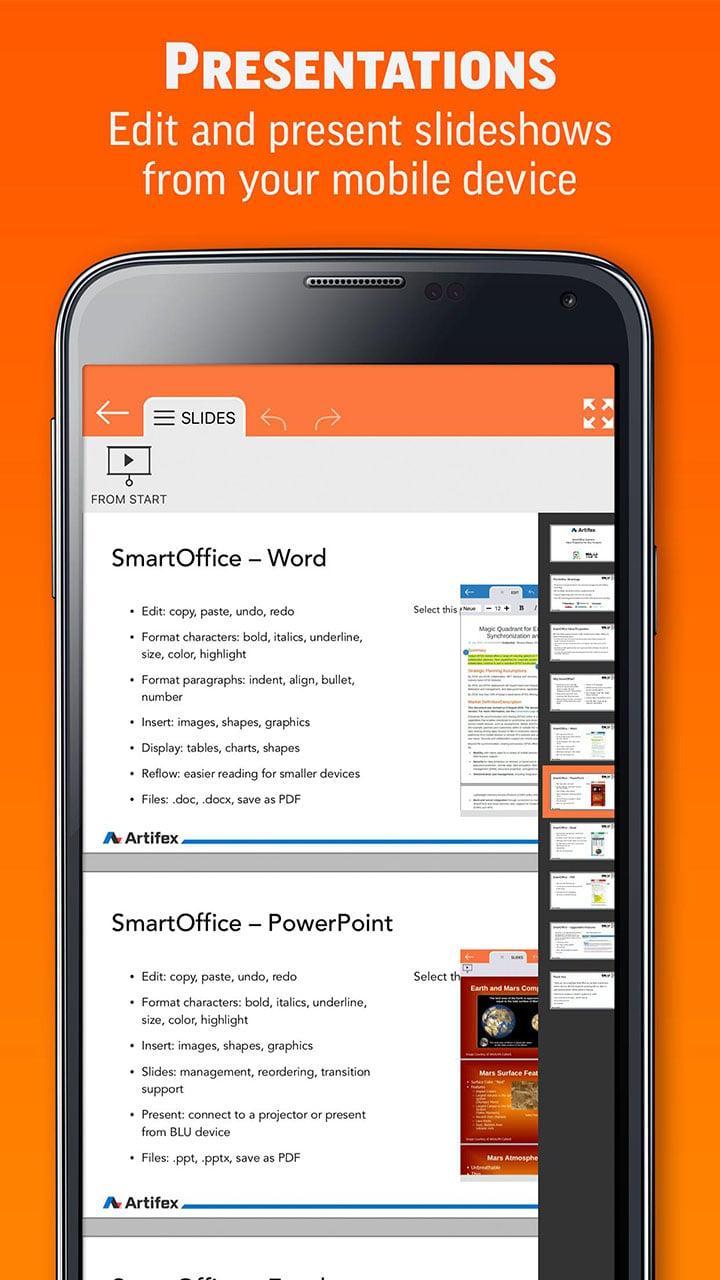 SmartOffice screen 2