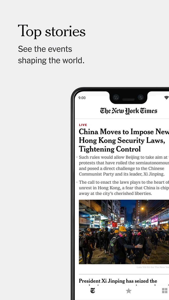The New York Times screen 0