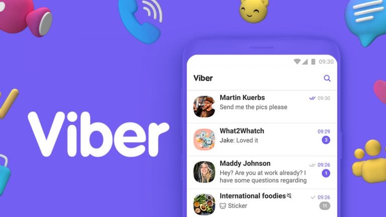 viber icon disappeared android