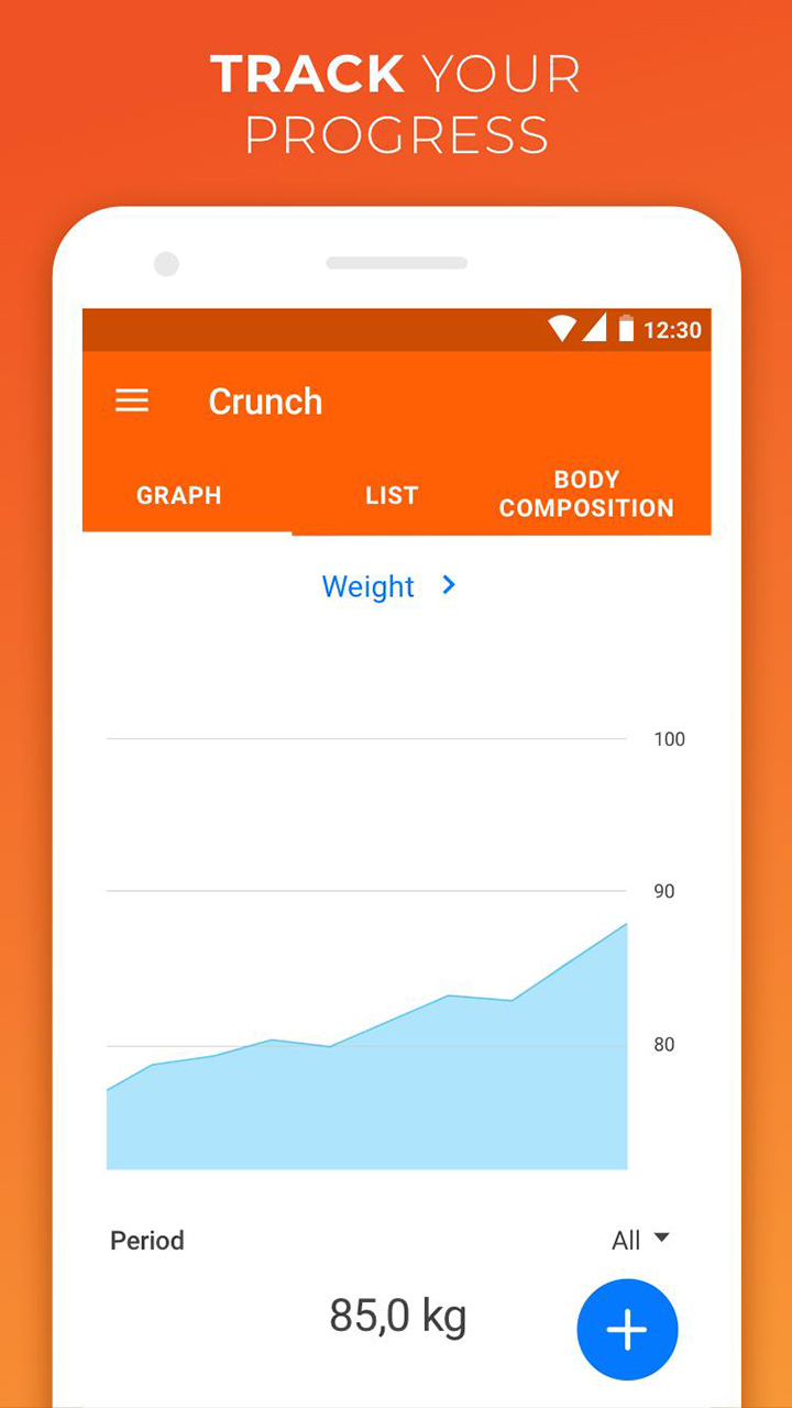 Virtuagym Fitness Tracker screen 2