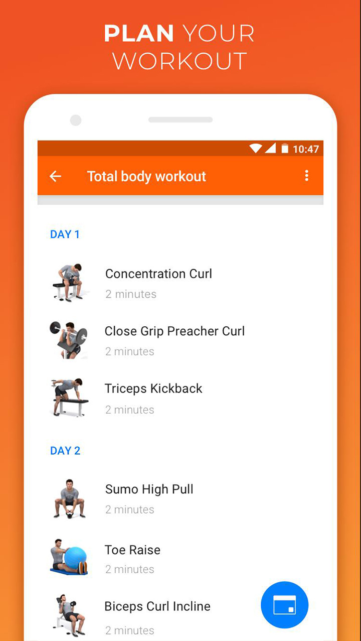 Virtuagym Fitness Tracker screen 5