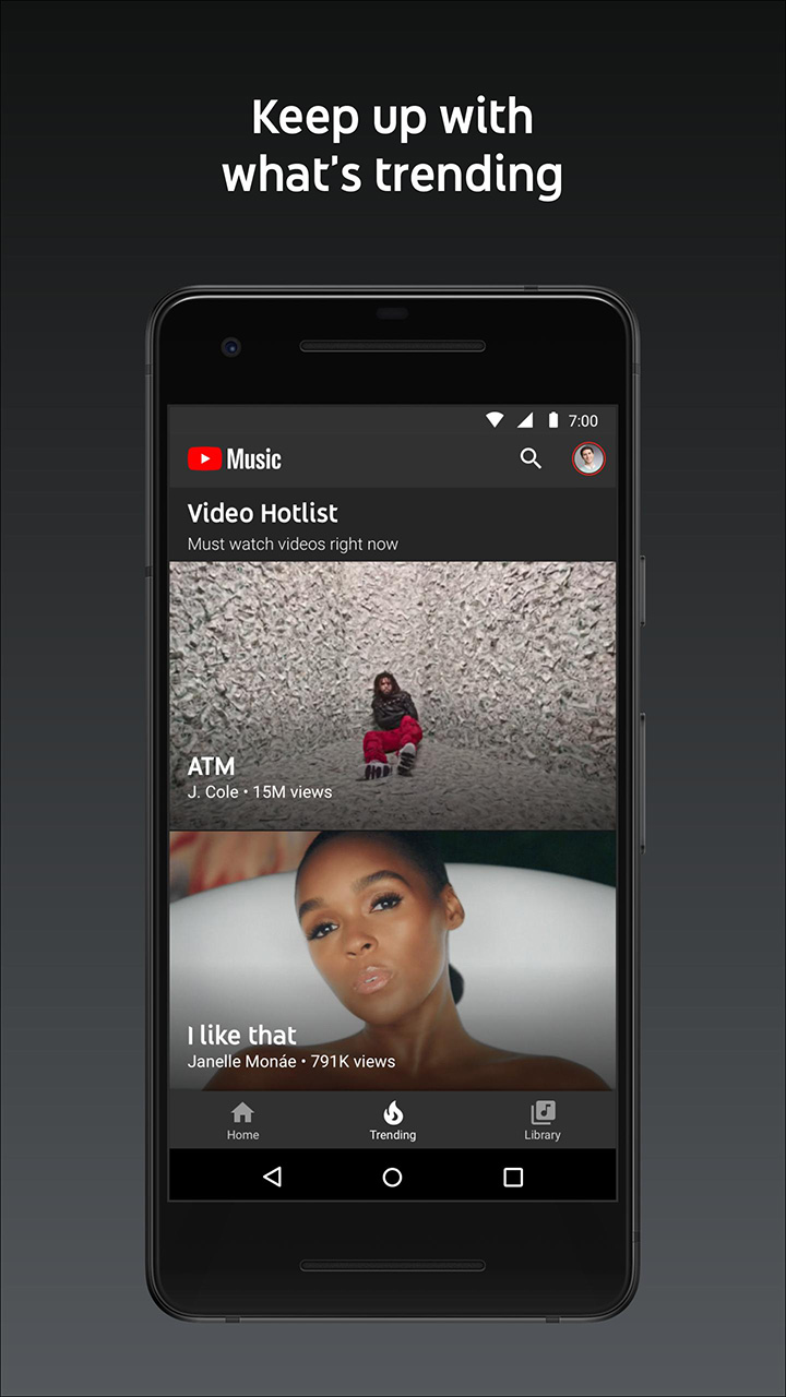 YouTube Music screen 3